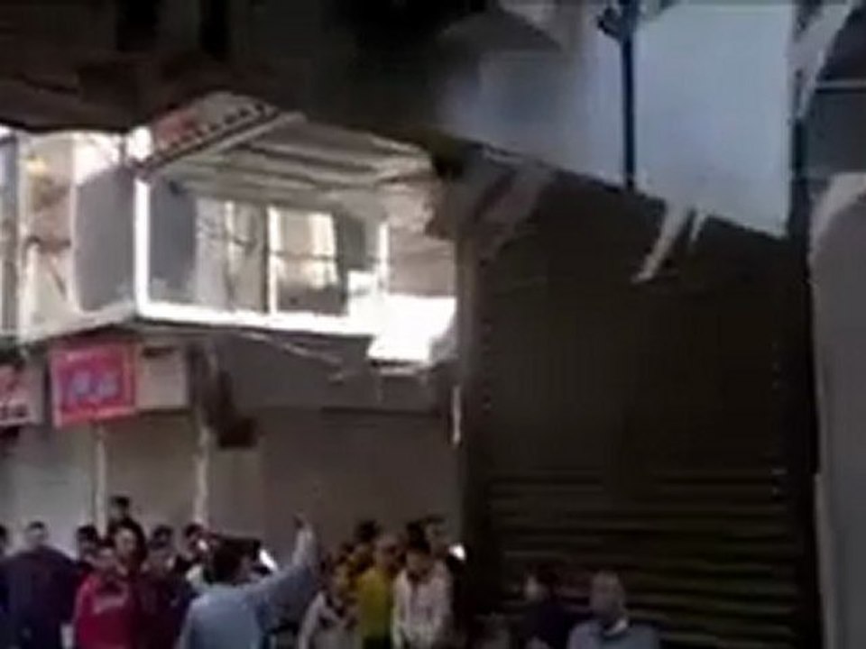 فري برس جبلة مظاهرة امام جامع الشاويش  جمعة خذلنا العرب والمسلمون 30 3 2012 ج2