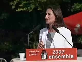 Segolene - Discours Quimperle