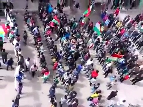 فري برس حلب كوباني مظاهرة خذلنا العرب والمسلمين 30 3 2012 ج1