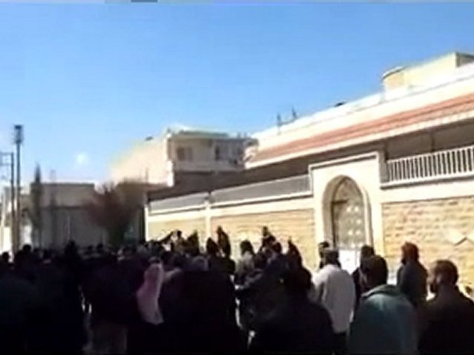 فري برس حلب  إعزاز جمعة خذلنا العرب والمسلمون 30 3 2012ج1