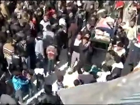 فري برس ادلب الرامي تشييع الشهيد احمد بكري زرعة 30 3 2012