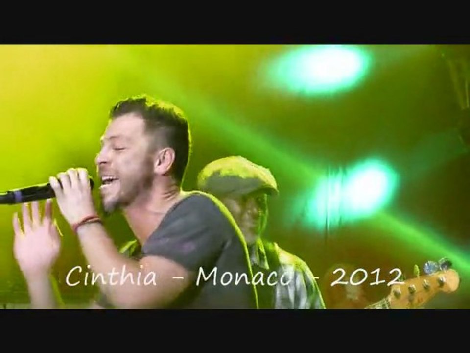 Christophe Maé et Merwan Rim - Beach Soccer 2012 - Monaco