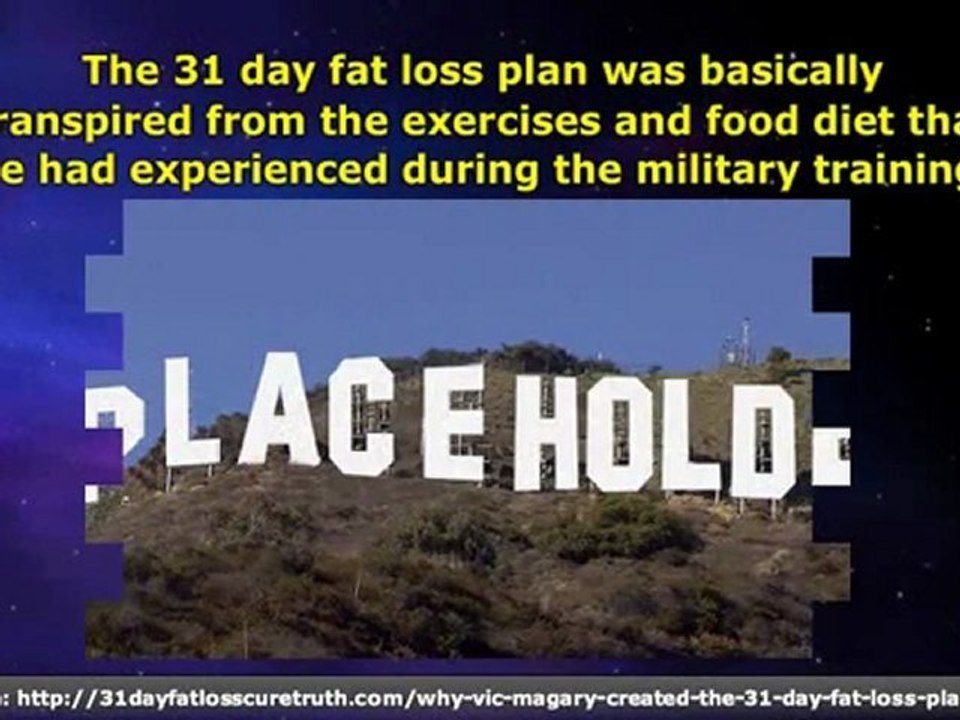 Some Reasons For Creating The 31 Day Fat Loss Plan