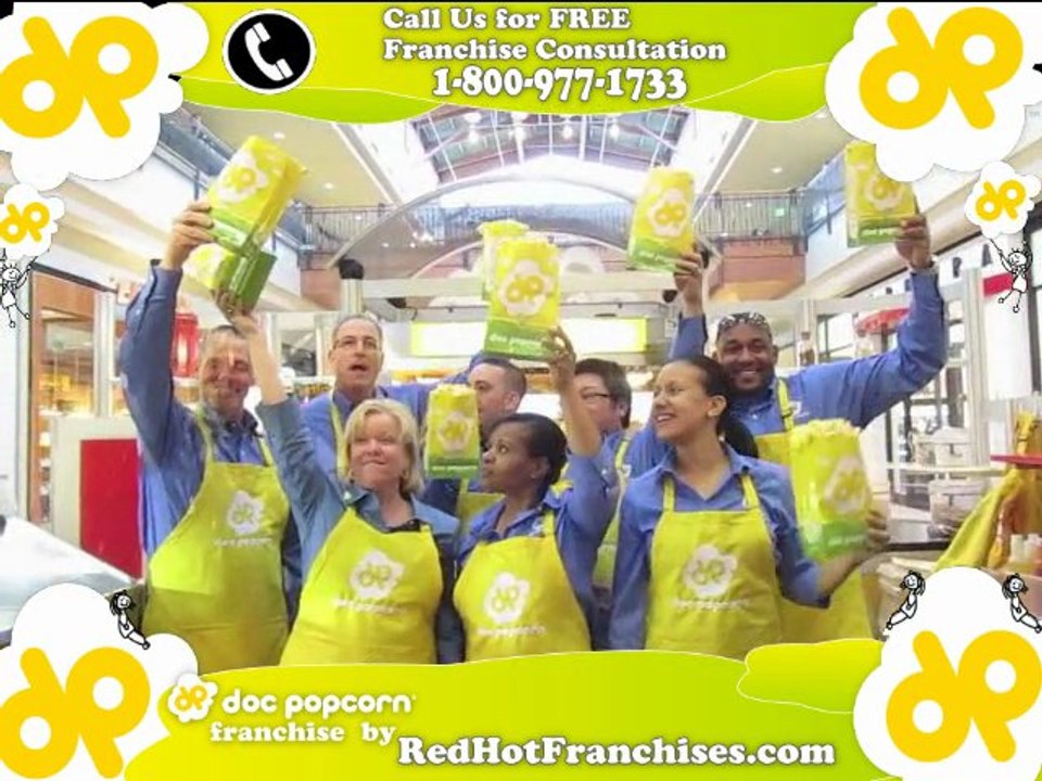 Doc Popcorn Franchise Reviews - Best All Natural Gourmet Popcorn Factory Store