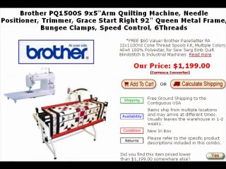 Long Arm Quilting Machine