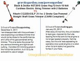 Black & Decker NST2018 Grass Hog 12-Inch 18-Volt vs Hitachi CG22EASSLP 21.1cc Stroke Gas Powered Straight Grass Trimmer