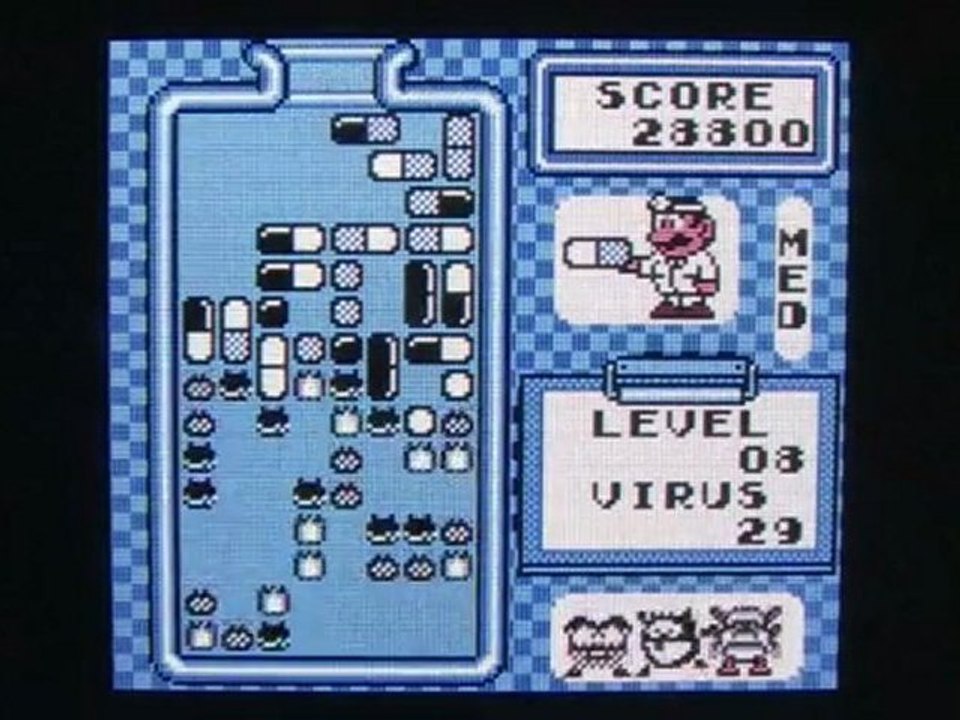 Classic Game Room - DR. MARIO Nintendo Game Boy review