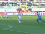 Catania vs AC Milan (L) Italian League  الهدف الأول   روبينيو