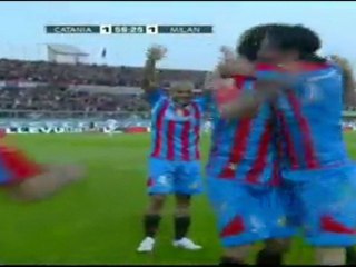 اهداف مباراة كاتانيا - ميلان