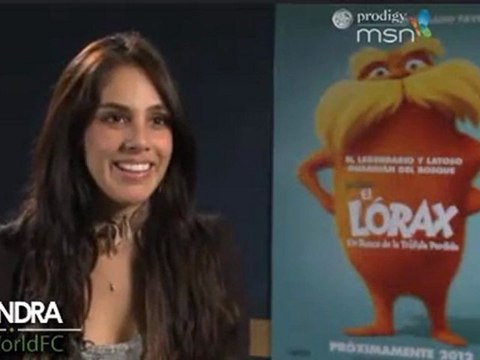 Sandra Echeverria habla sobre su Personaje de Audrey en El Lorax
