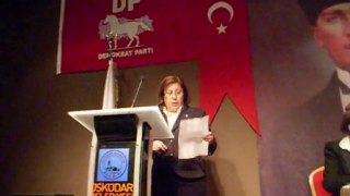 D.P- ÜSKÜDAR İLÇE KONGRESİ-İŞTE DAVA ADAMLIĞI,ÖZVERİ.