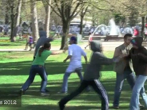 Les jeunes chrétiens disent “Chambéry je t'aime“