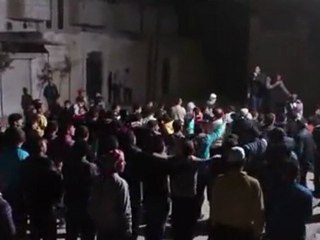 حماه - طريق حلب - شارع التوحيد - مسائية - يبقى بشار جرثو...