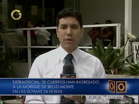 Extraoficial: 10 cadáveres fueron ingresados a la morgue de Bello Monte entre viernes y sábado