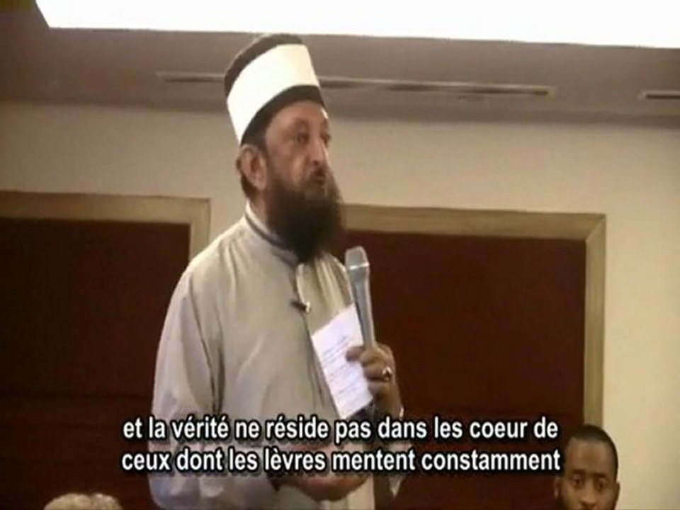 Sheikh Imran Hosein -  La destruction des arabes (30 octobre 2011) (En français) 1/2