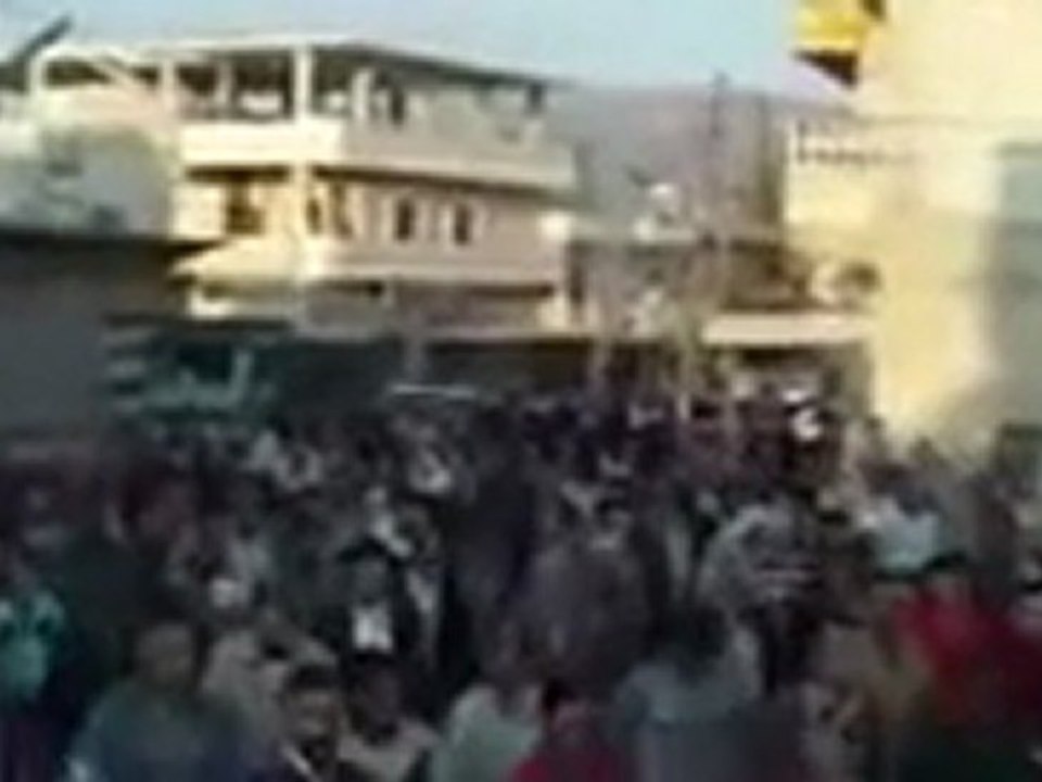 فري برس إدلب تشييع شهيد عزمارين عمر شيخ محمد 31 3 2012 ج4