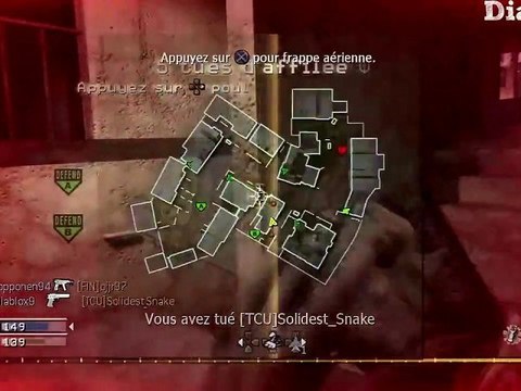COD4 : Vidéo commentée Domination Feux-Croisés 54-16 [HD] Partie 2