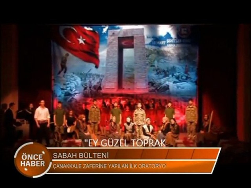 çanakkale oratoryosu haberi