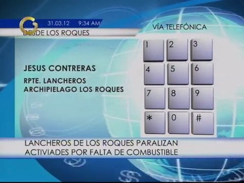 Lancheros de Los Roques paralizan actividades