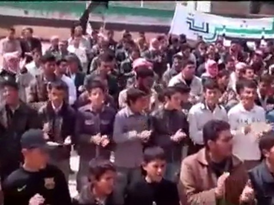 فري برس إدلب جسر الشغور البشيرية مظاهرة البشيرية جسر الشغور السبت 31ـ3ـ2012