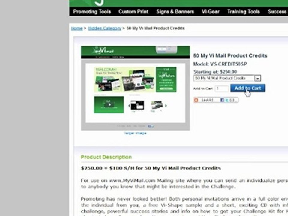 How To Order Visalus Sample Credits For Direct Mail