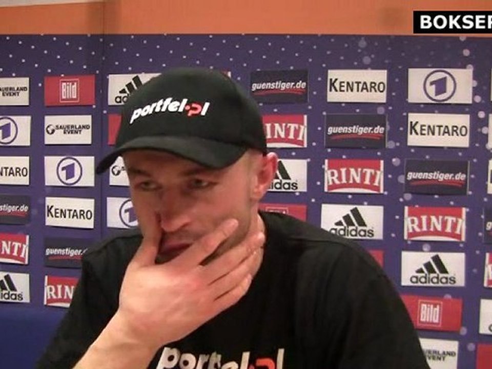 Piotr Wilczewski po walce z Arthurem Abrahamem (2/2)