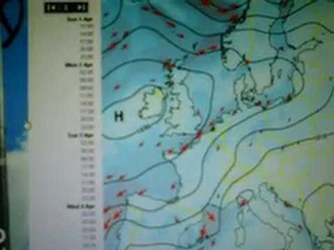 Prévision météo du dimanche 1er avril 2012de Gigi