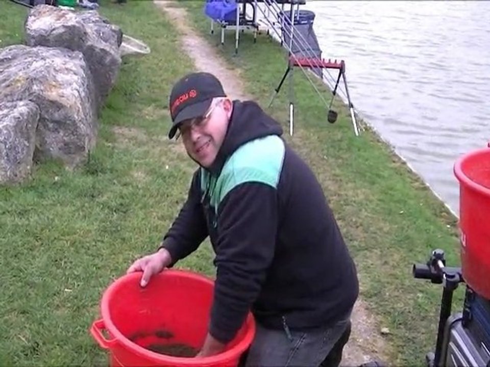 CAUDRY CONCOURS  DE PÊCHE INDIVIDUEL A LA  BASE DE LOISIRS 31 MARS 2012