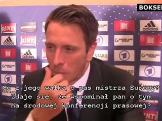 Kalle Sauerland: "Masternak ma niewiarygodnie dobrą lewą rękę"