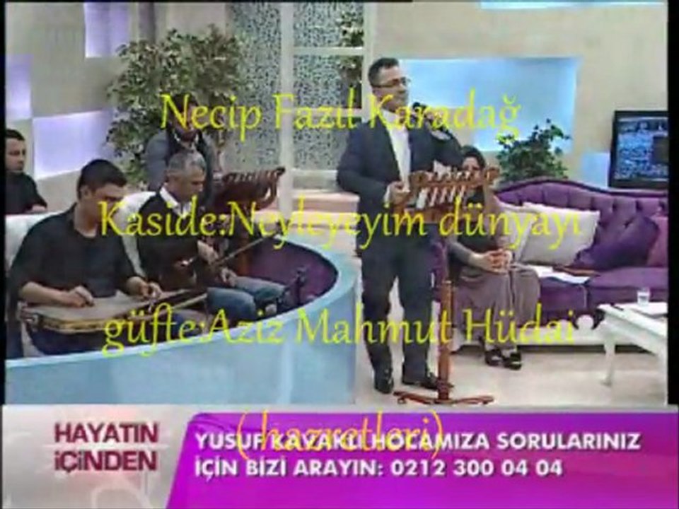 ikbal gürpınar, la hayatın içinden necip fazıl karadağ kaside,nfk,özledim seni,