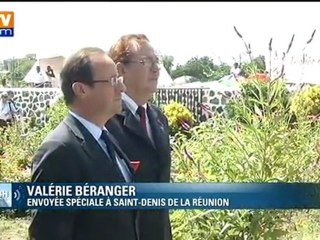 Hollande à La Réunion : "l'abstention" est le "risque" de cette présidentielle