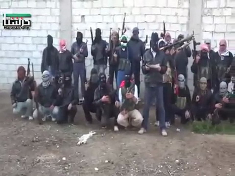 فري برس ريف دمشق حرستا تشكيل سرية شهداء أحرار حرستا التابعة لكتيبة مصعب بن عمير 29 3 2012