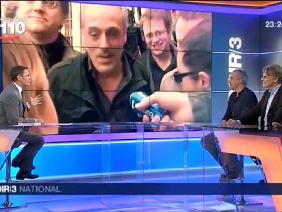 Philippe POUTOU sur France 3 dans soir 3