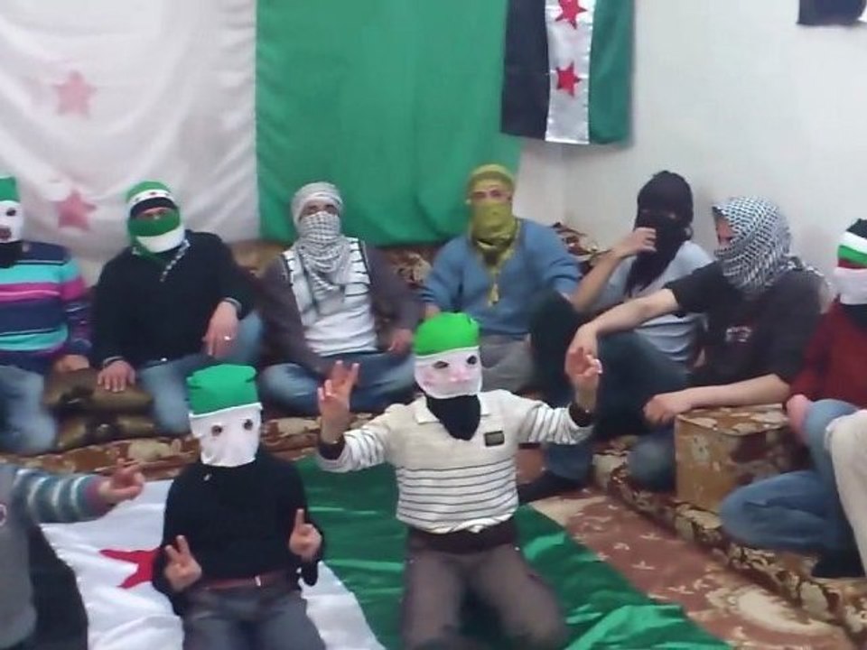 فري برس دمشق جلسة ثورية لأحرار حي العسالي الدمشقي وبمشاركة احرار الكسوة 31   3   2012 جــ 2