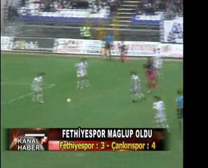 Fethiyespor - Çankırıspor Maçı Özeti...KANALF