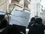 فري برس  ريف دمشق داريا مظاهرة نسائية للمطالبة بالمعتقلين 31 3 2012 ج3