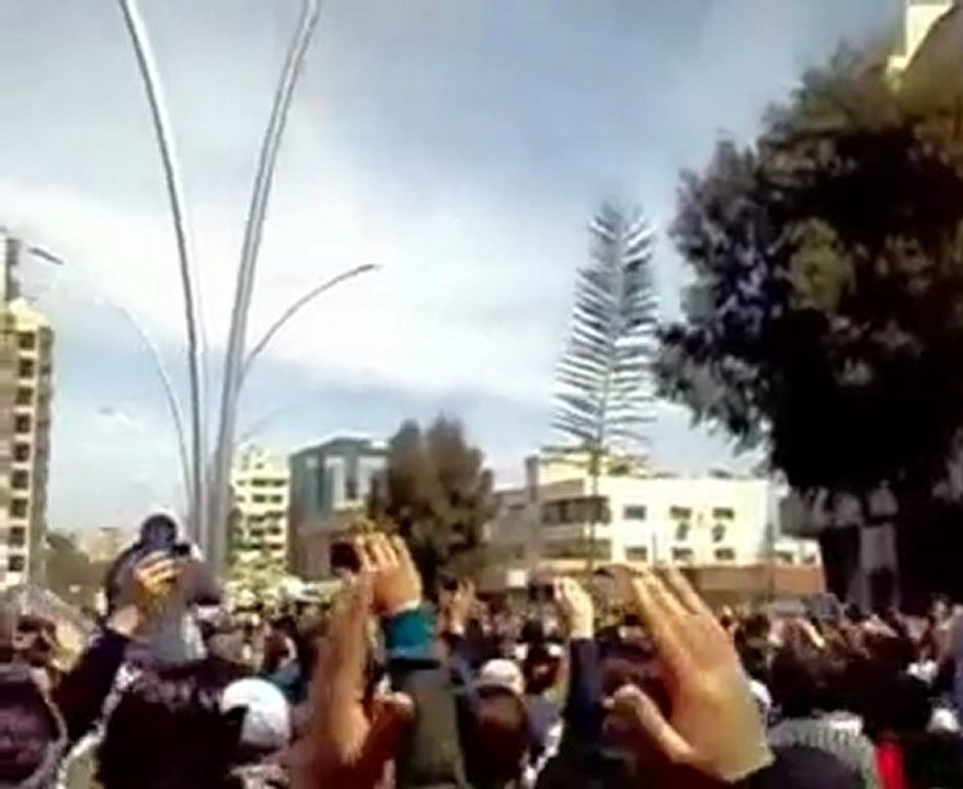 فري برس  دمشق كفرسوسة تشييع الشهيد بعدسة أحرارالمهاجرين31 3 2012 ج1