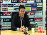 Napoli - Mazzarri e l'incontro Juve-Napoli (31.03.12)