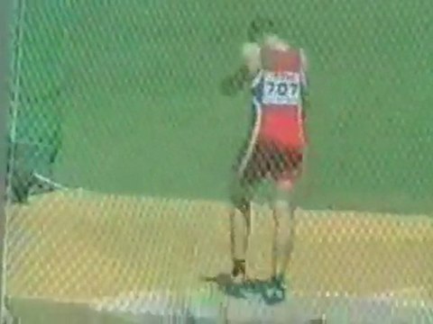 Athlé championnats du monde junior 2004 Grossetto disque homme