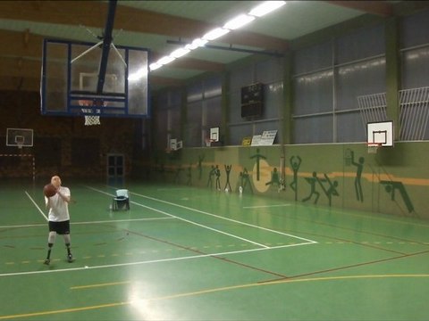 Démo de Basket-Ball avec prothéses en Lames de Carbone. 20/03/2012