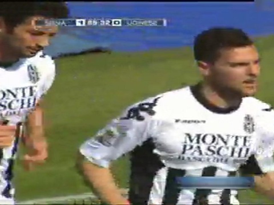 Siena vs Udinese 1-0 April 1, 2012