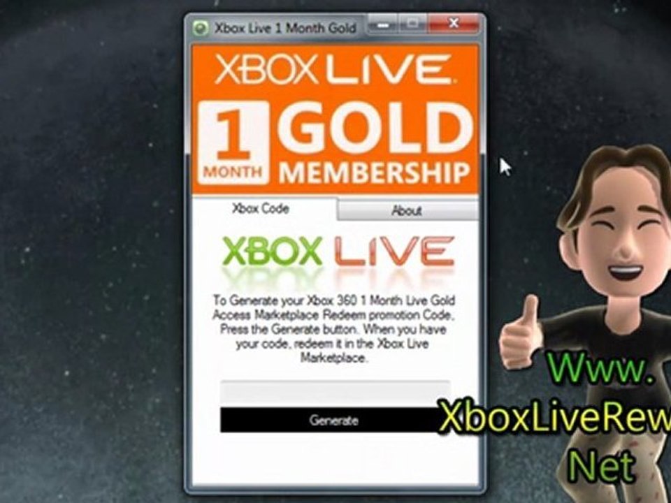 How to Get Free Xbox LIVE 1-Month Gold Subscription Code