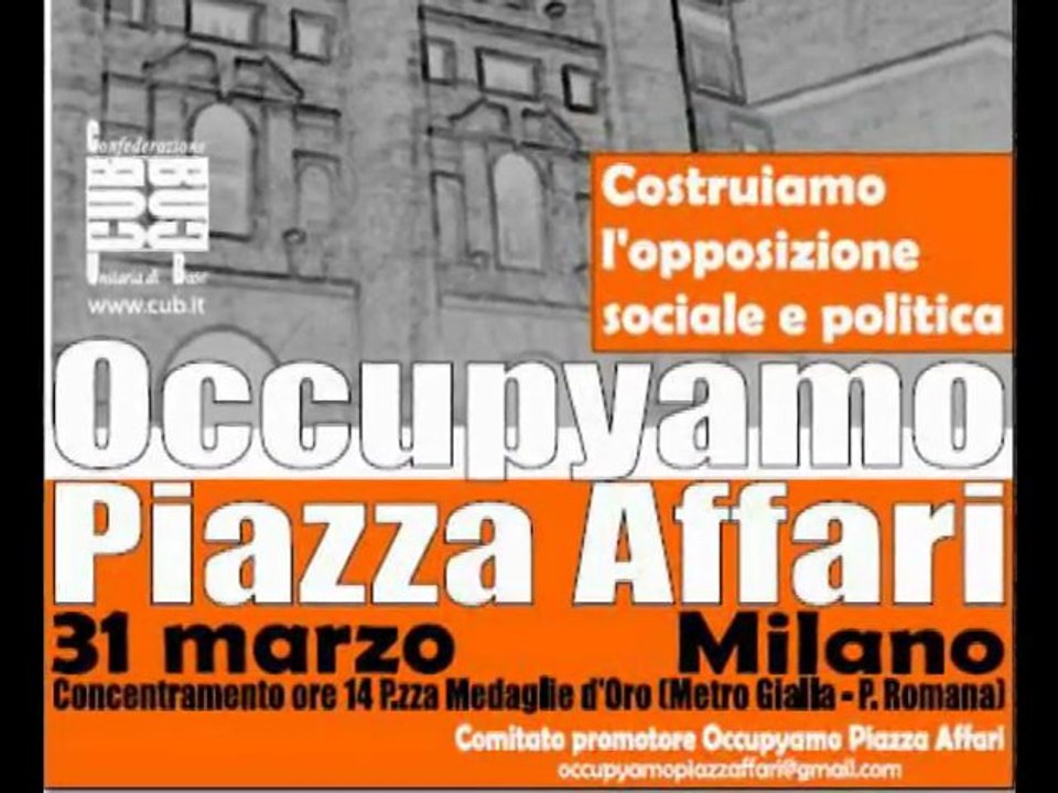 Occupyamo piazza affari