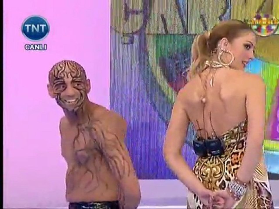 Lastik adam ilker çevik Çarkı felek TNT Petek Dinçöz'le komik anlar