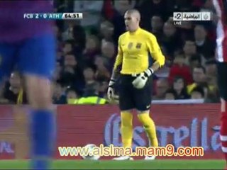 مباراة برشلونة وأتلتيك بيلباو الشوط  الثاني 31/3/2012