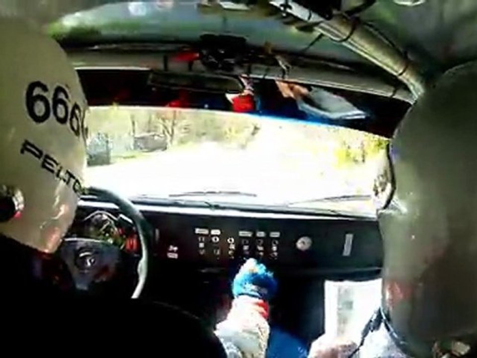 rallye du Val d'Ance 2012 ES3 Simca  Rallye3 F2/12  11eme tps scratch