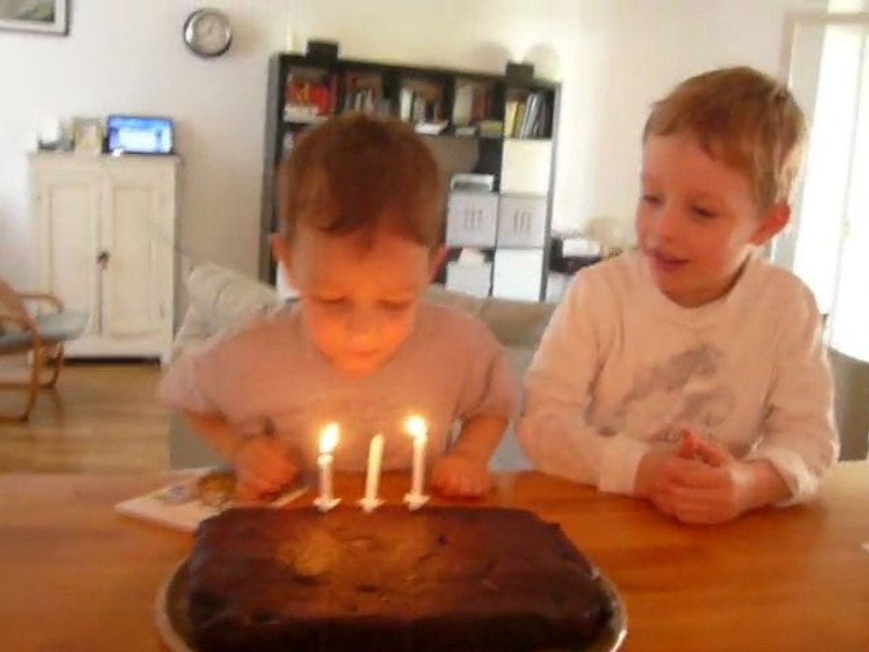 Simon, 3 ans !