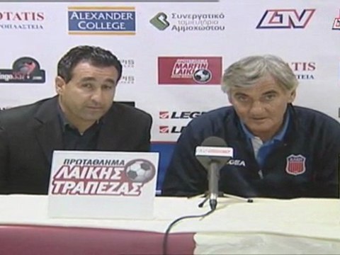 Αλκή-ΑΕΚ: Οι δηλώσεις των πρωταγωνιστών (1η αγ. play off)