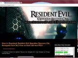 Resident Evil Operation Raccoon City Renegade Pack DLC Redeem Codes  Xbox 360 - PS3