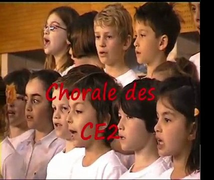 Rencontres chantantes 2012 - CP & CE2